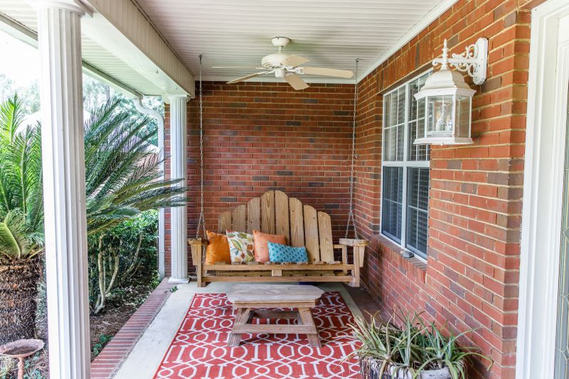 Brick Porch Installation