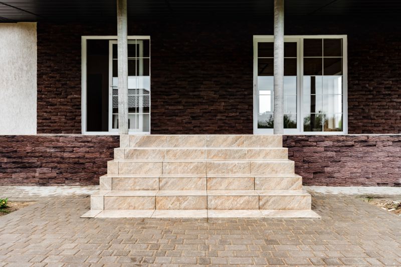 Brick Stairs Installation