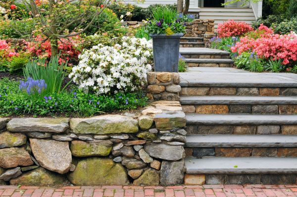 Stone Stairs Repair in Independence
