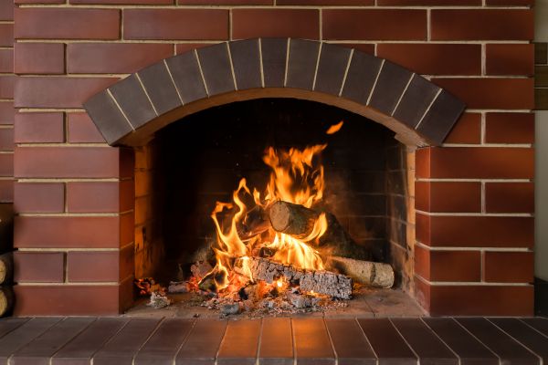 Brick Hearth Installation