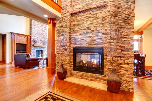 Stone Hearth Installation in Independence