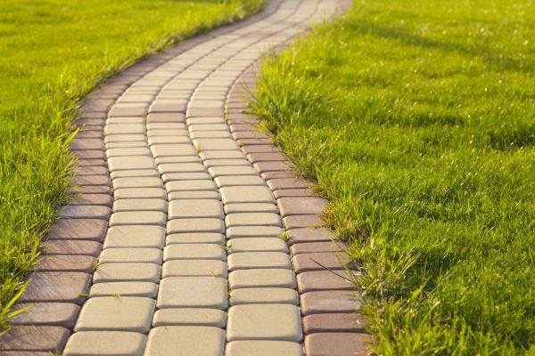 Sidewalk Brick Repair in Independence