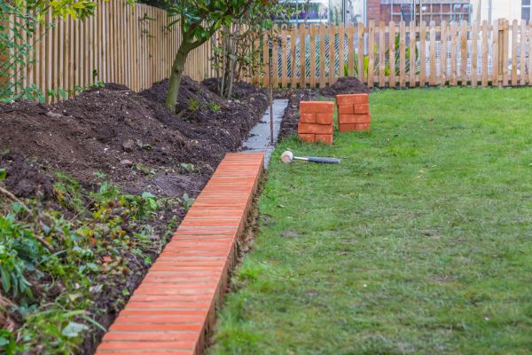 Brick Edge Installation